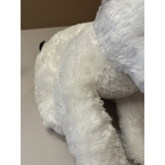 Toys R Us Animal Alley Plush Puppy Dog Black and White Stuffed Animal Toy - Picture 9 of 13